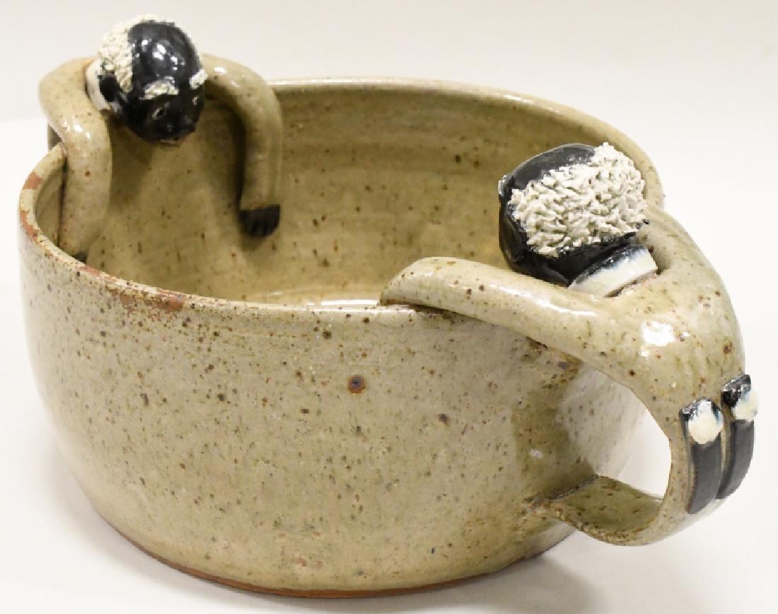 Wilfred Dean African American Pottery Bowl (1 of 7)
