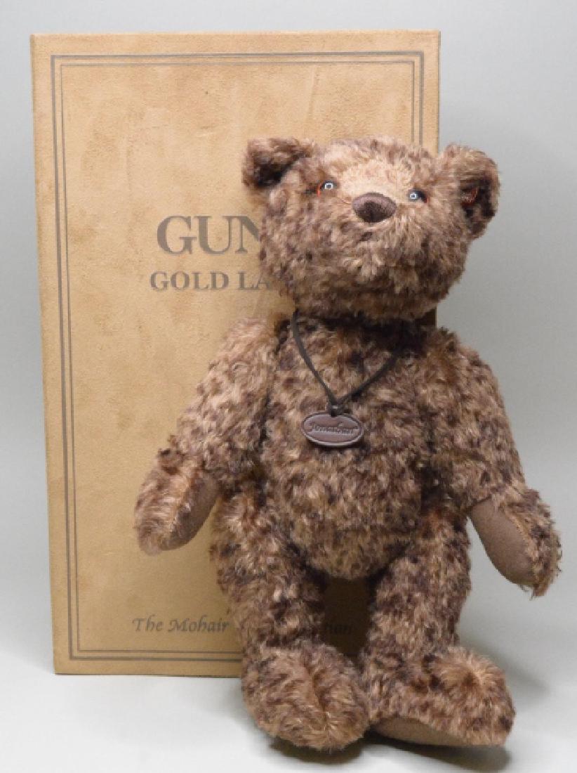 Gund Gold Label "Jonathan" Mohair Bear MIB (1 of 3)