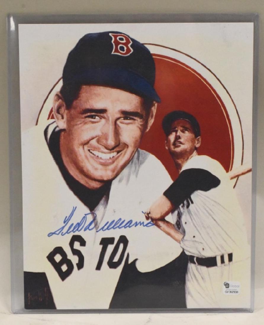 Ted Williams Signed 8" x 10" Photo GAI Certified (1 of 4)