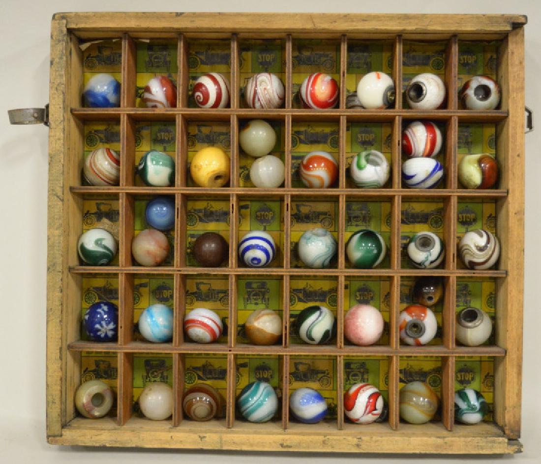 Large Lot Of Vintage Marble Shift Knobs (1 of 6)