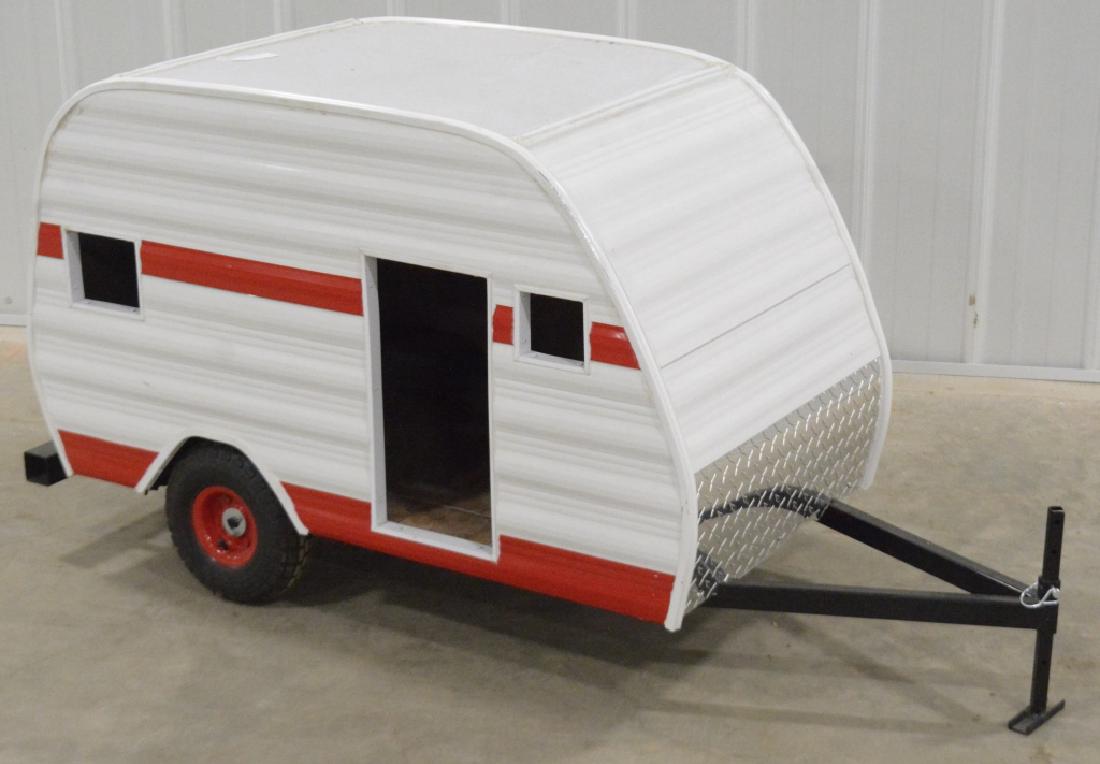 Custom Pedal Car Camping Trailer (1 of 6)