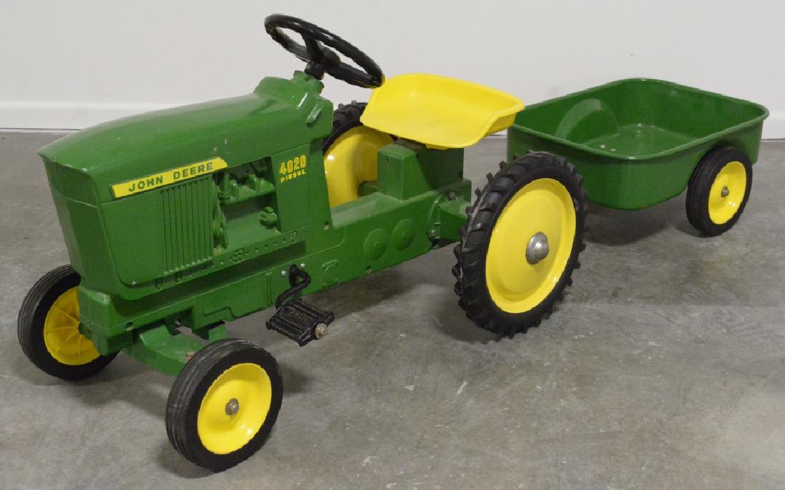vintage john deere pedal tractor