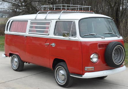 1971 Volkswagen Microbus: Nothing is more classic then a VW microbus! This bus features a recent cosmetic restoration and engine rebuild. It runs and drives well. This is an original California rust free example. It has