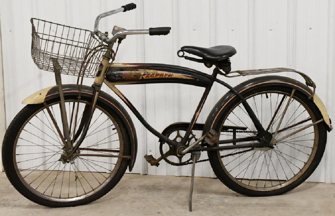 vintage zephyr bicycle