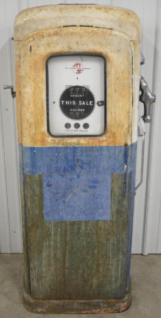 Unrestored Wayne Martin & Schwartz 80 Gas Pump