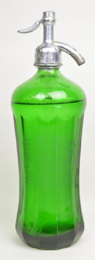 Vintage Coca-Cola Green Glass Seltzer Bottle (1 of 5)