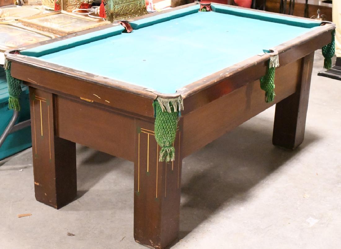 Antique Brunswick Diamond Billiards Table (1 of 5)