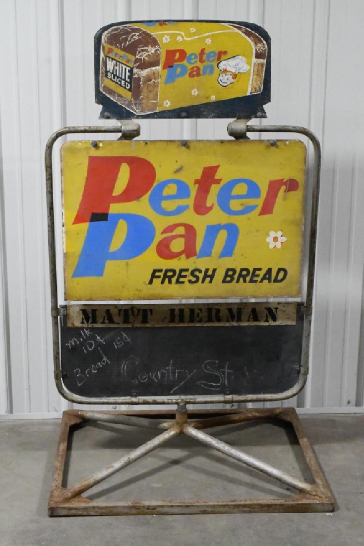 Peter Pan Fresh Bread Curb Sign (1 of 7)