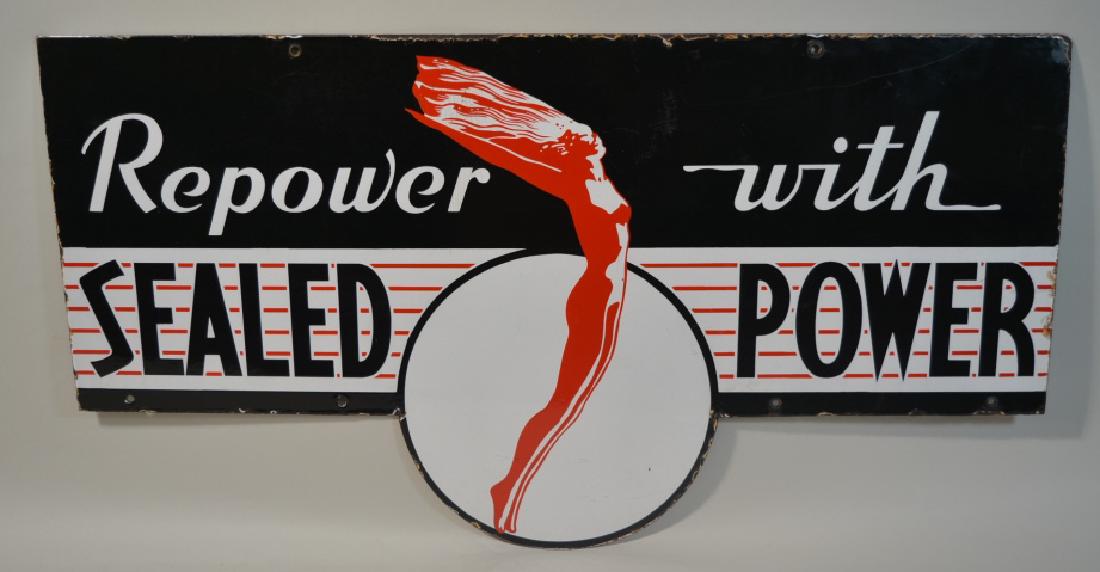 SSP Sealed Power Piston Rings Advertising Sign (1 of 4)