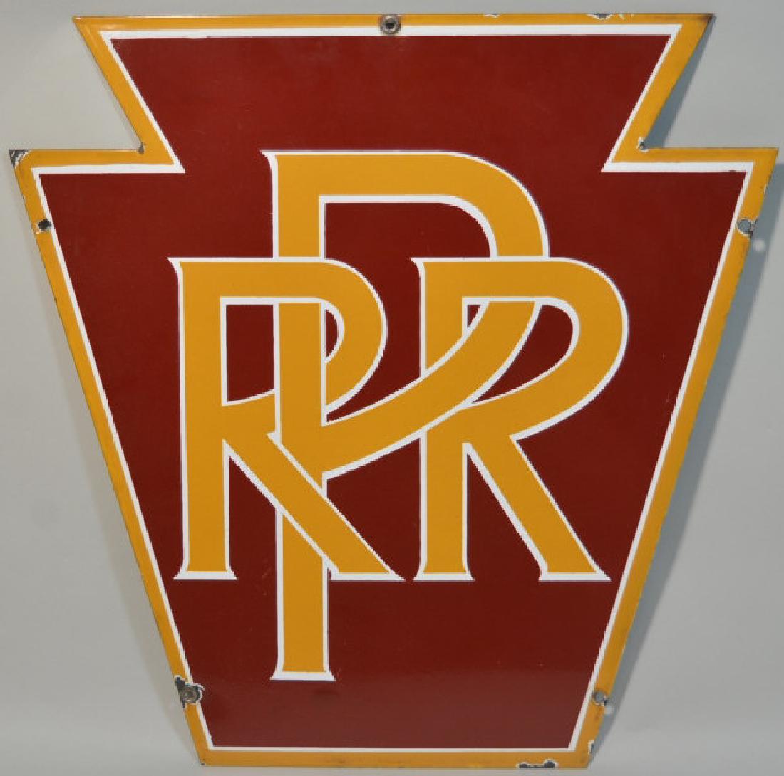 SSP Pennsylvania Railroad Advertising Sign