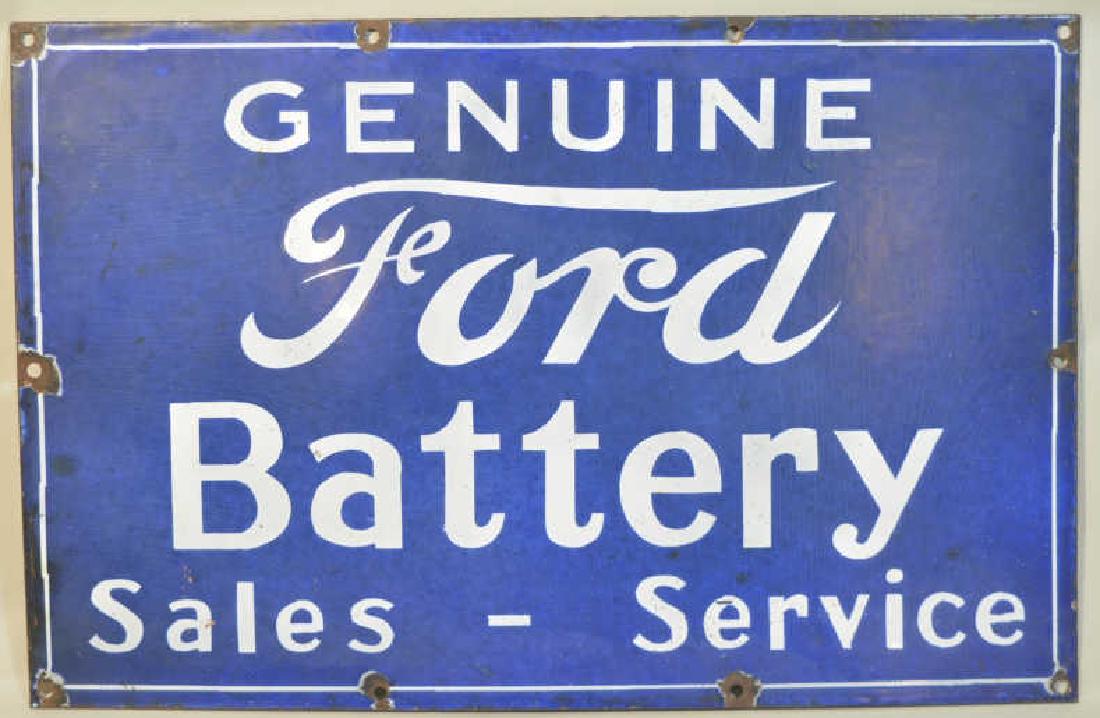 SSP Ford Battery  Advertising Sign (1 of 2)