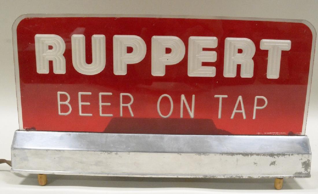 Ruppert Beer on Tap Light-up Sign (1 of 3)