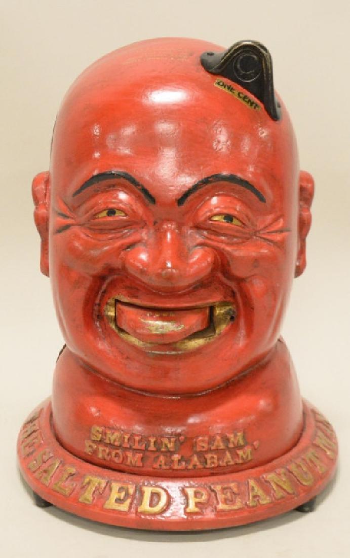 Smilin' Sam from Alabam' Coin Op Peanut Dispenser (1 of 4)