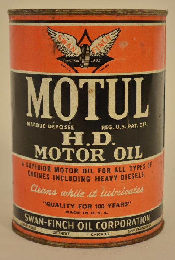 Motul H.D. Motor Oil Full 1 Quart Can (1 of 6)