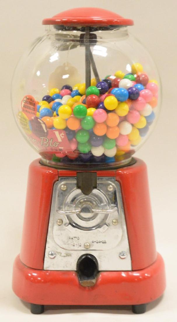 1 Cent Advance Ball Gum Gumball Machine (1 of 4)