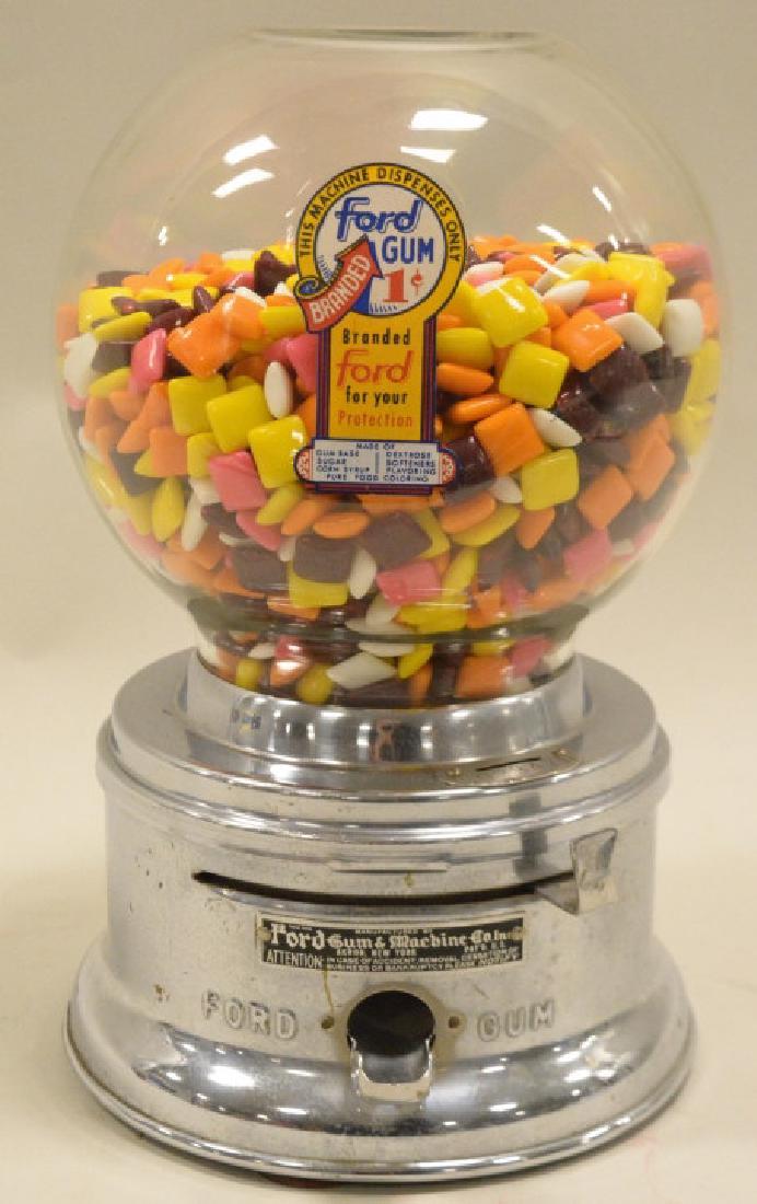 Ford 1 Cent Gumball Machine (1 of 5)