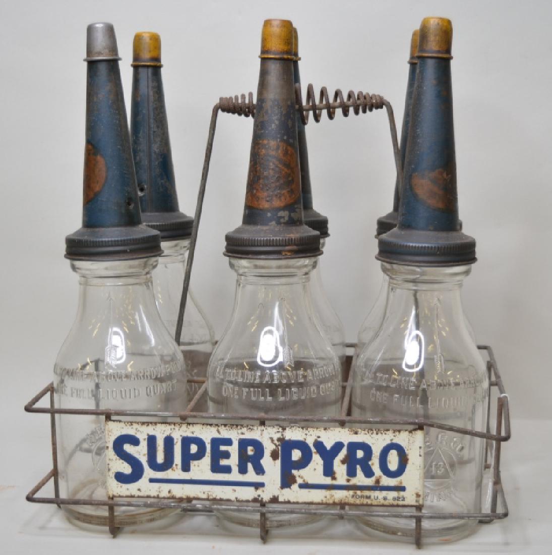 Super Pyro Oil Bottle Carrier w/ 6 Oil Bottles (1 of 5)