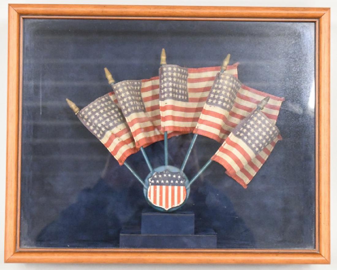 Vintage Automotive Parade Five Flag Holder (1 of 3)