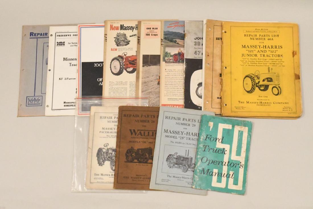 Large Lot Of Vintage Tractor Manuals And More (1 of 9)