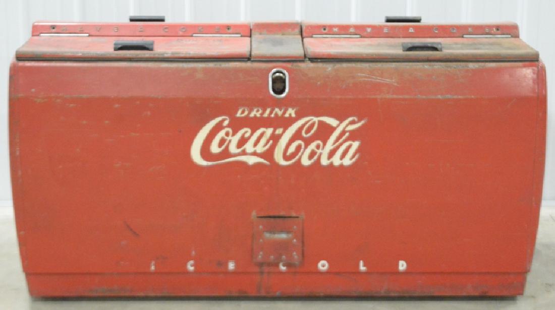 Vintage 4 Door Coca-Cola Cooler (1 of 7)
