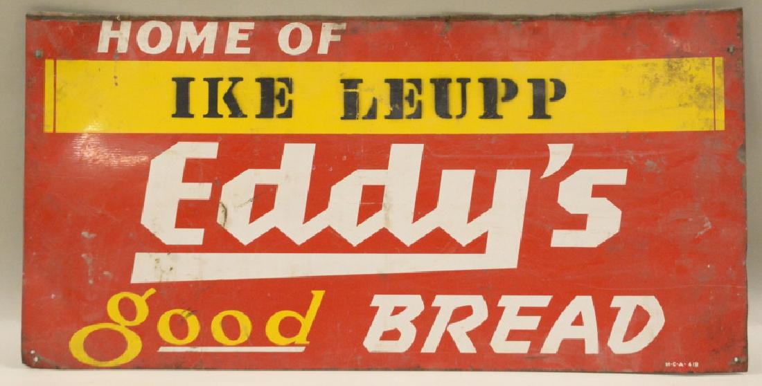 Eddy's Good Bread Single Sided Tin Sign (1 of 3)
