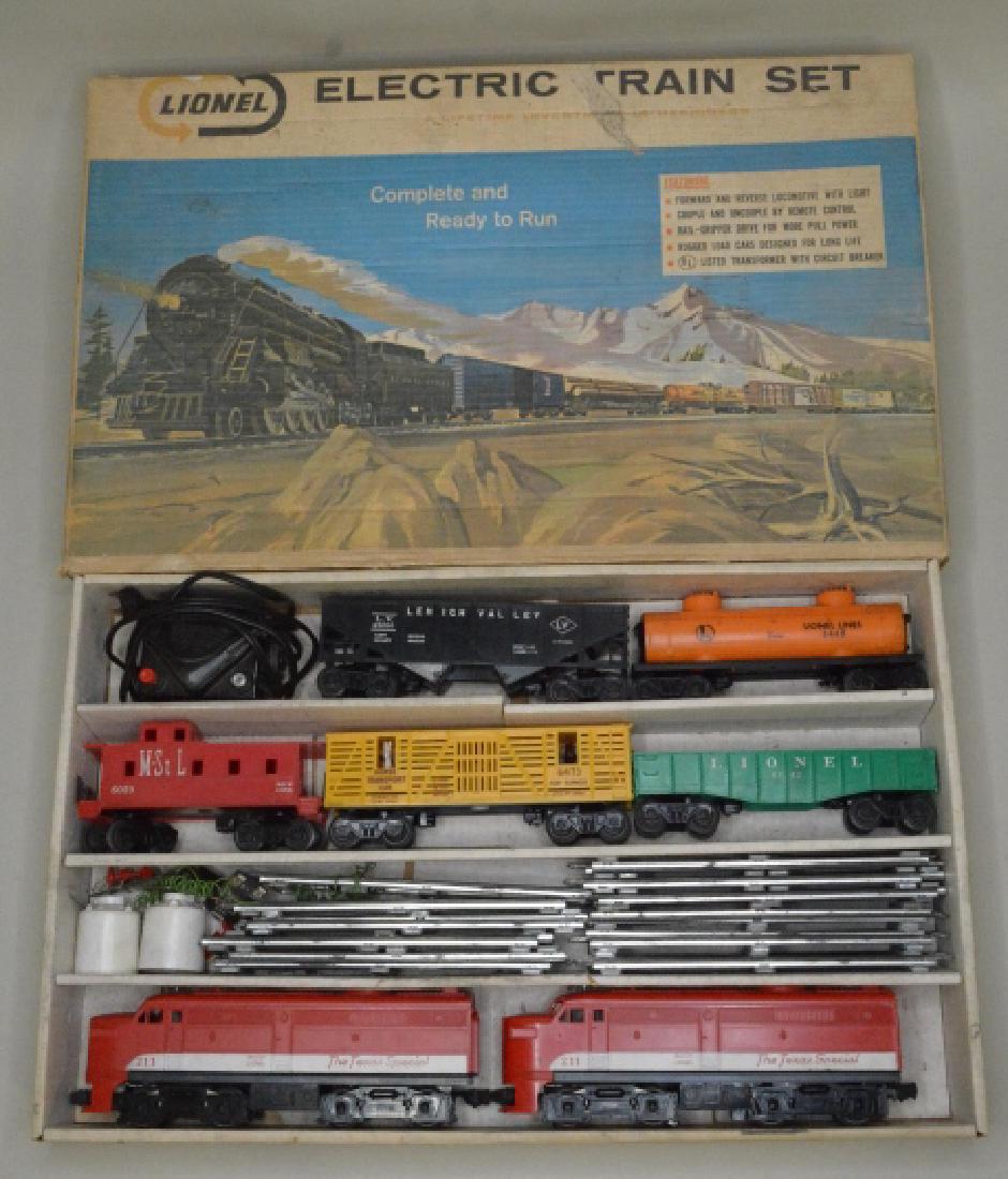 vintage electric train set