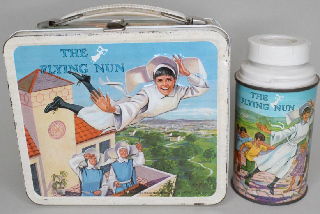 Aladdin The Flying Nun Metal Lunch Box