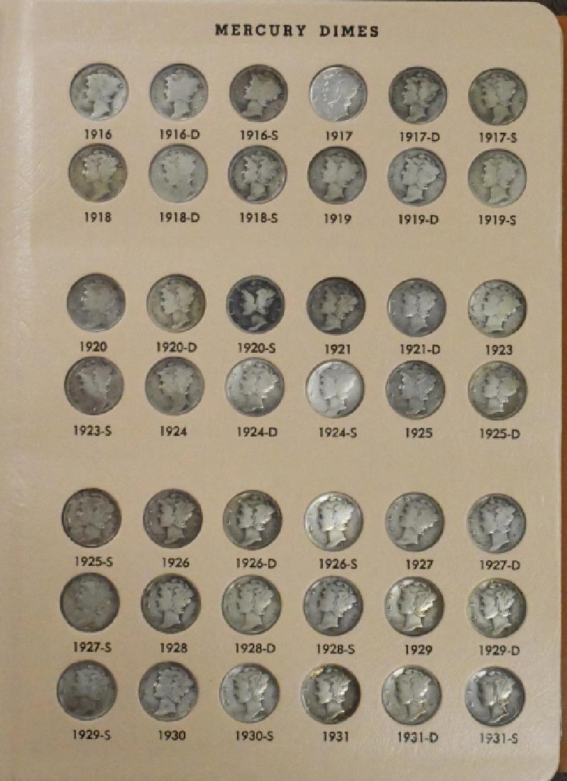 Complete Mercury Dime Book Collection - Jan 20, 2019 | Kraft Auction