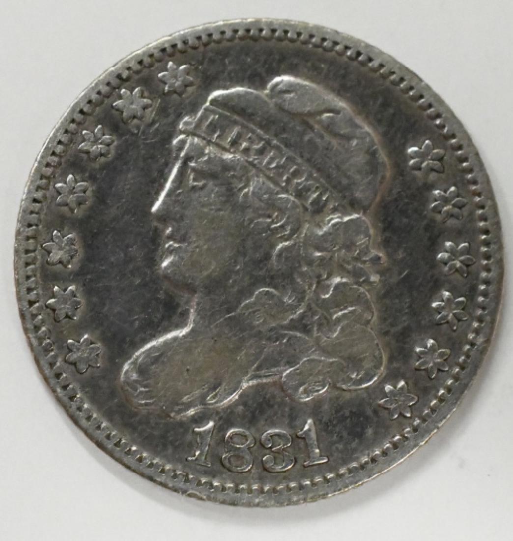 U.S. 1831 Silver Capped Bust Half Dime (1 of 2)