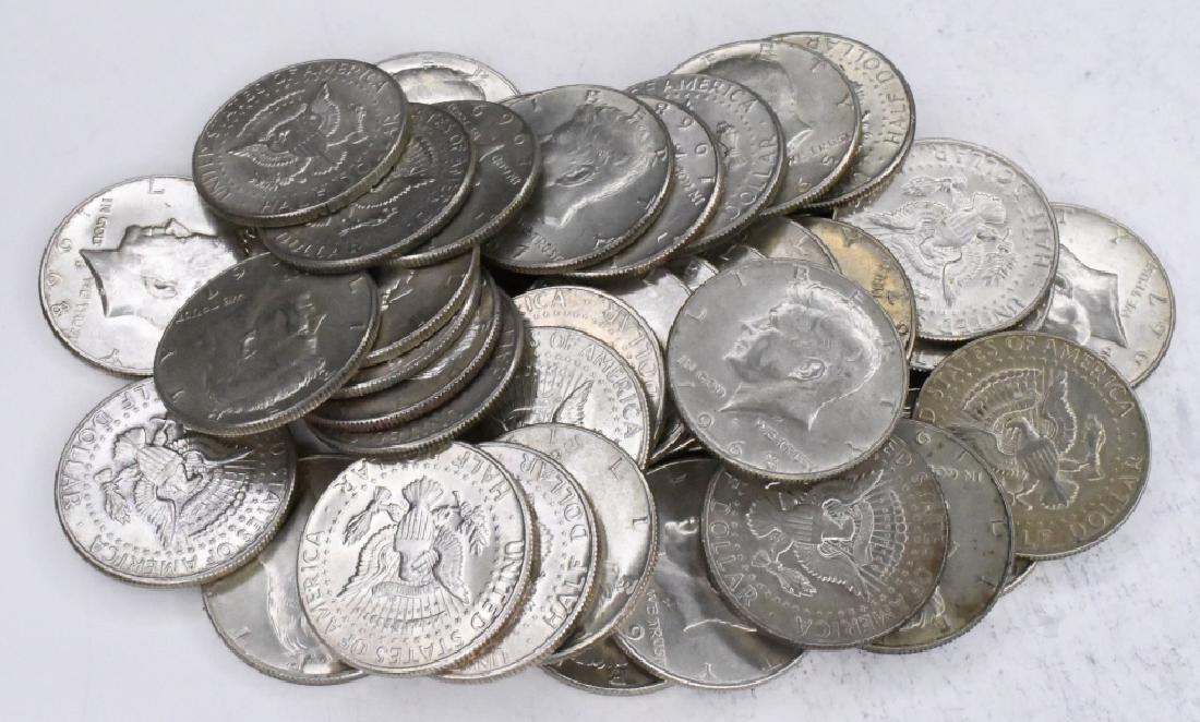 $20 Face Of 40% Silver Kennedy Half Dollars (1 of 2)