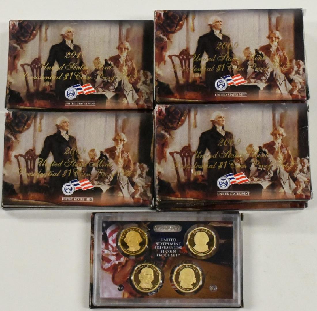 (13) Presidential $1 Coin Proof Sets (1 of 2)