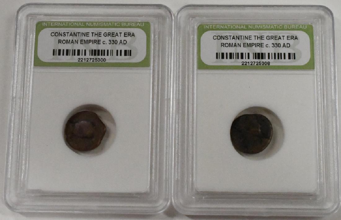 2- 330AD Constantine the Great Ancient Roman Coins (1 of 5)