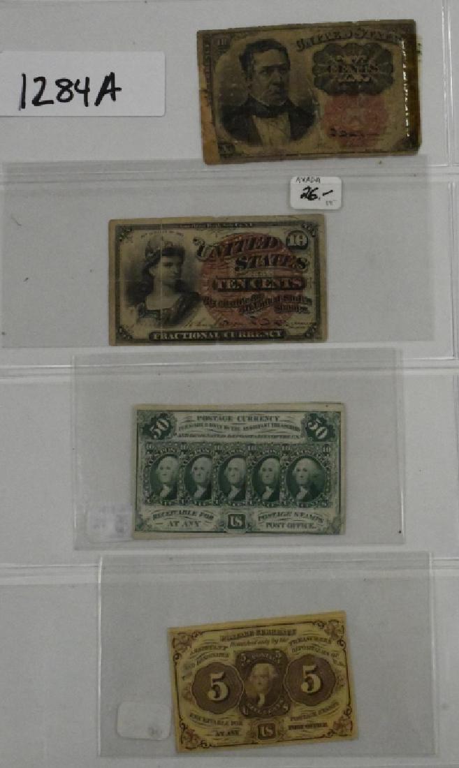 Lot of Fractional and Postal Currency (1 of 6)