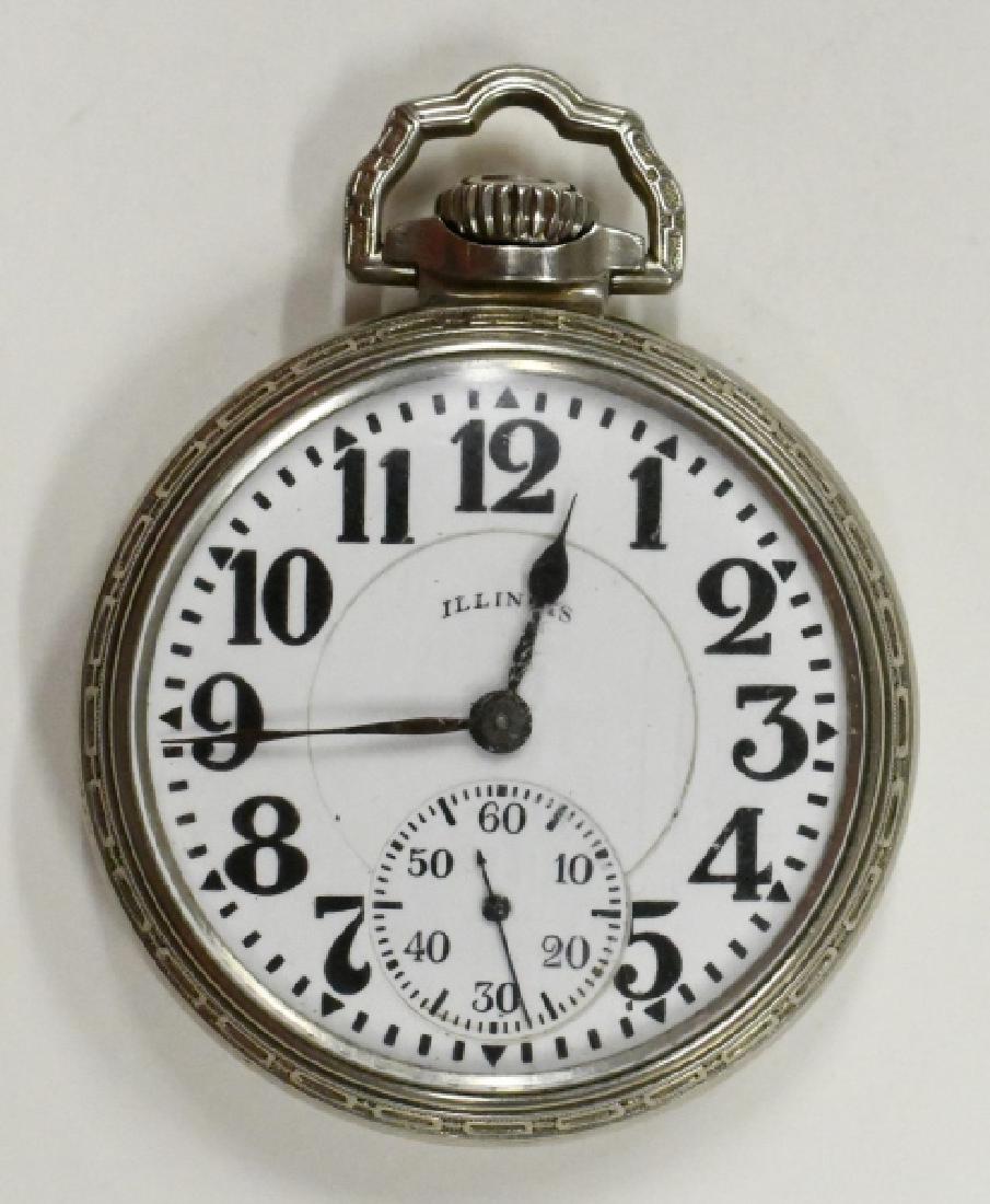Illinois 21 Jewel Bunn Special Pocket Watch (1 of 3)