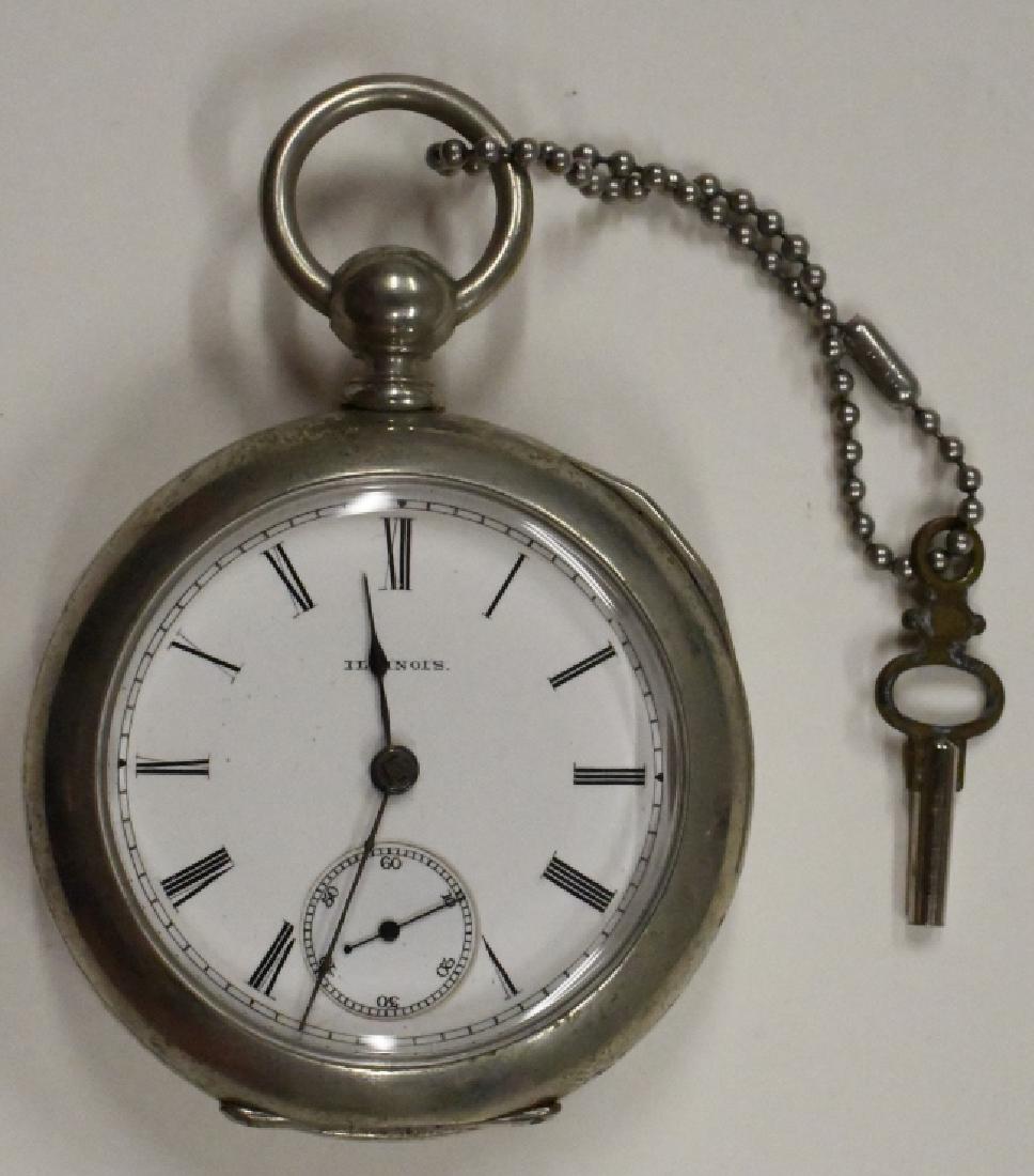 Elgin key 2025 wind pocket watch