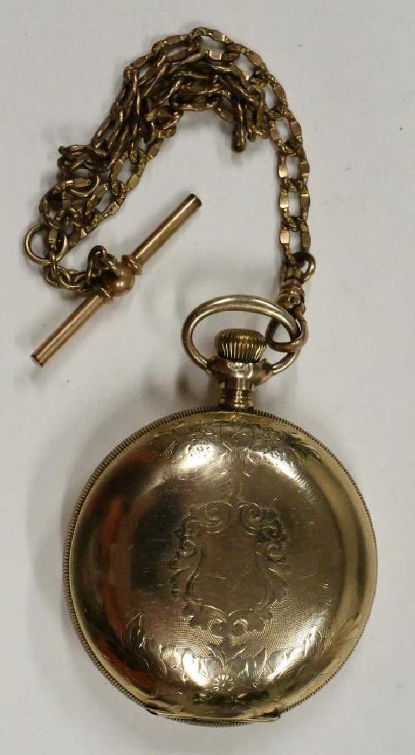 Illinois Model 2 Hunting Case Pocket Watch (1 of 4)