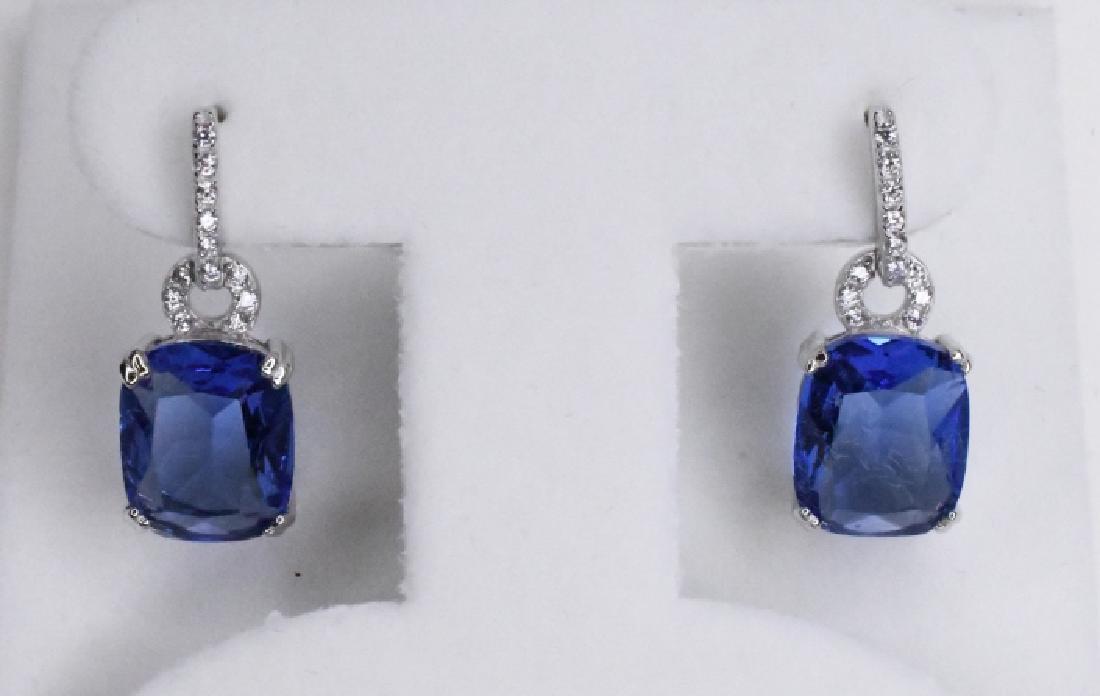 6 ct Tanzanite Dinner Earrings (1 of 2)