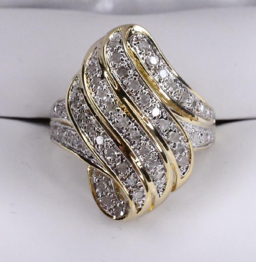 1cttw Diamond Dinner Ring (1 of 2)