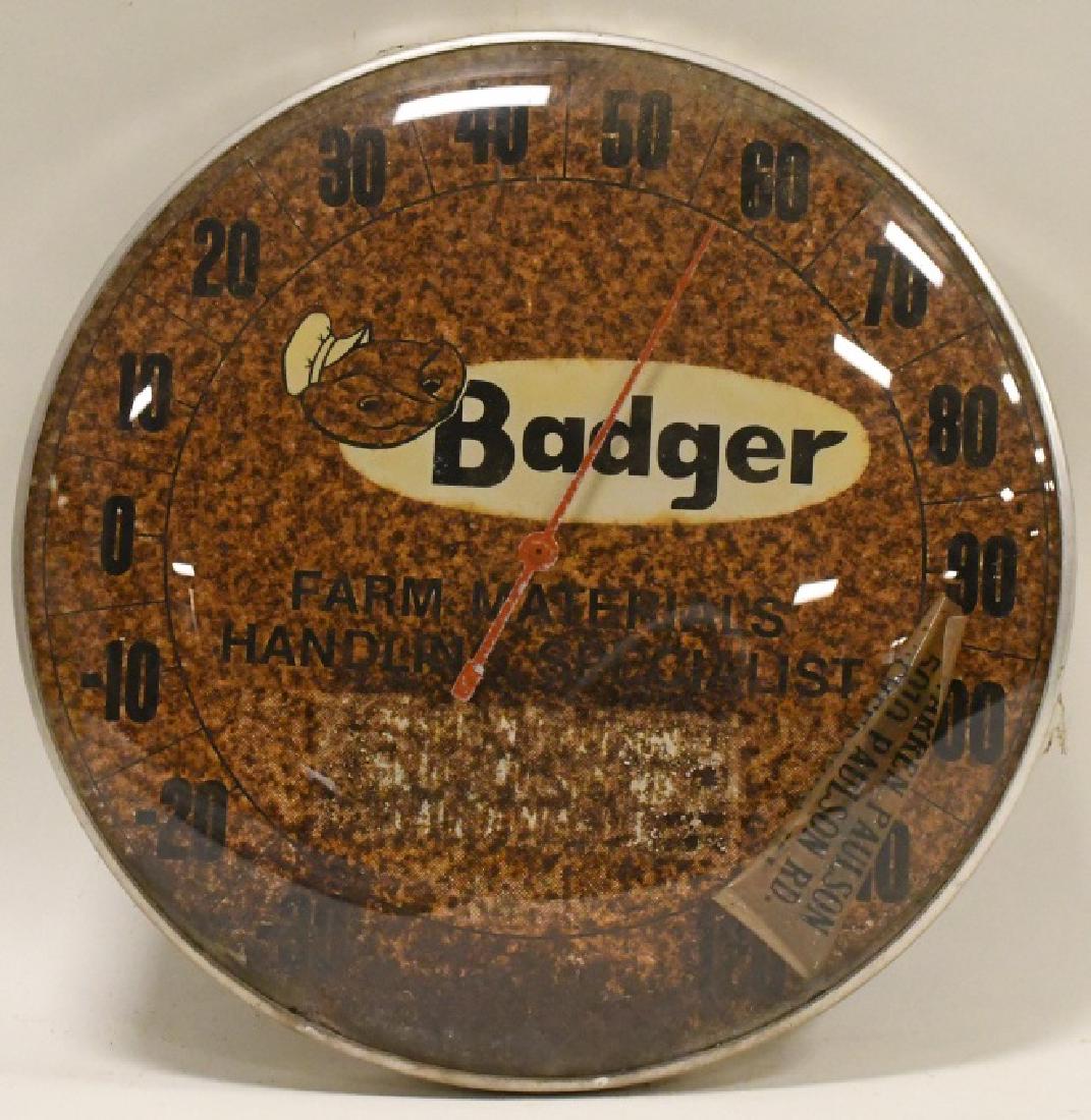 Badger Farm Materials Advertising Thermometer (1 of 5)