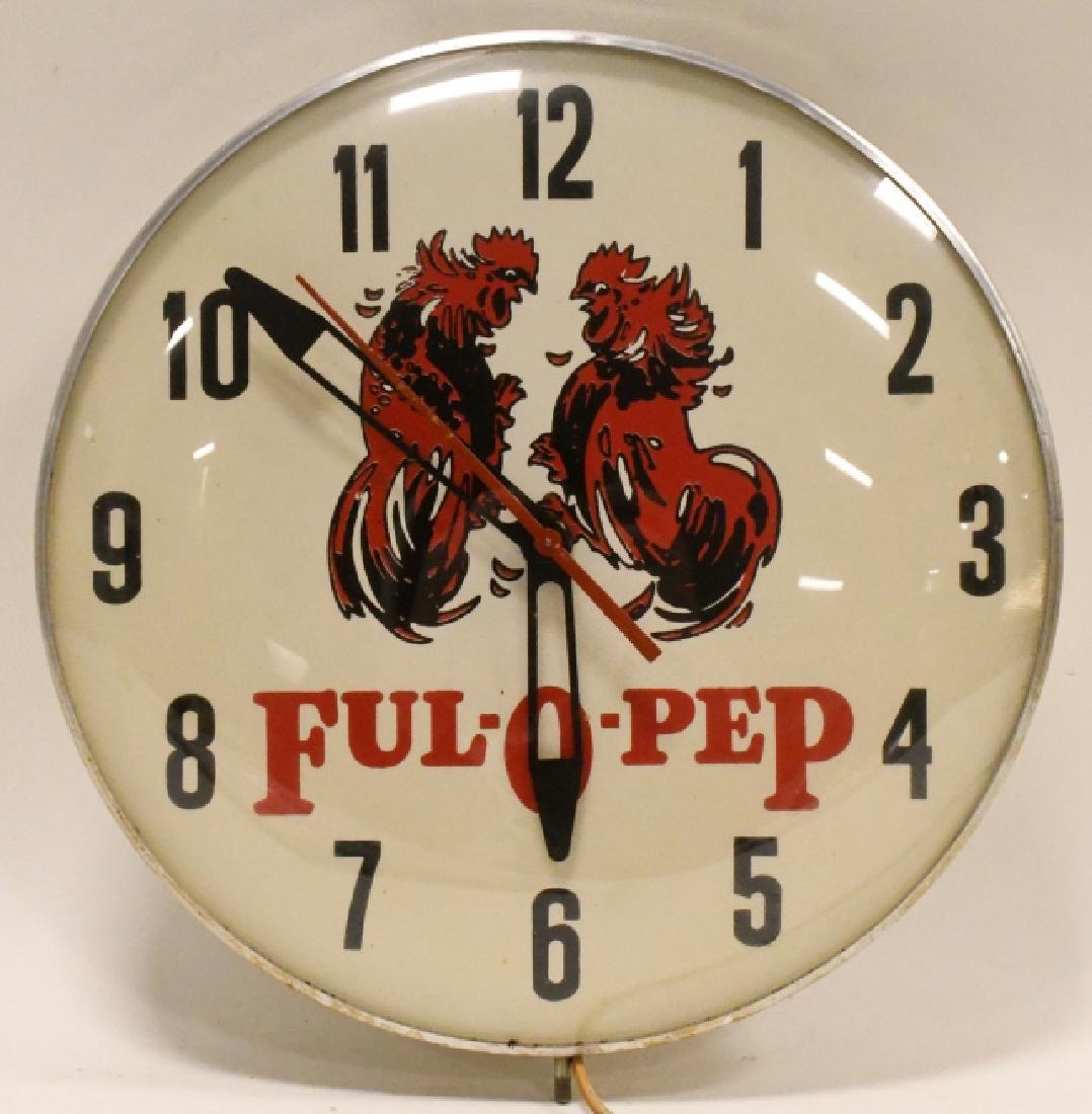 Vintage Ful-O-Pep Advertising Clock (1 of 4)