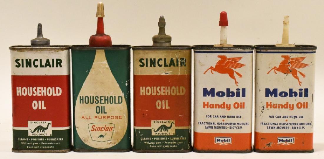 Lot Of 5 Vintage Handy Oilers (1 of 3)