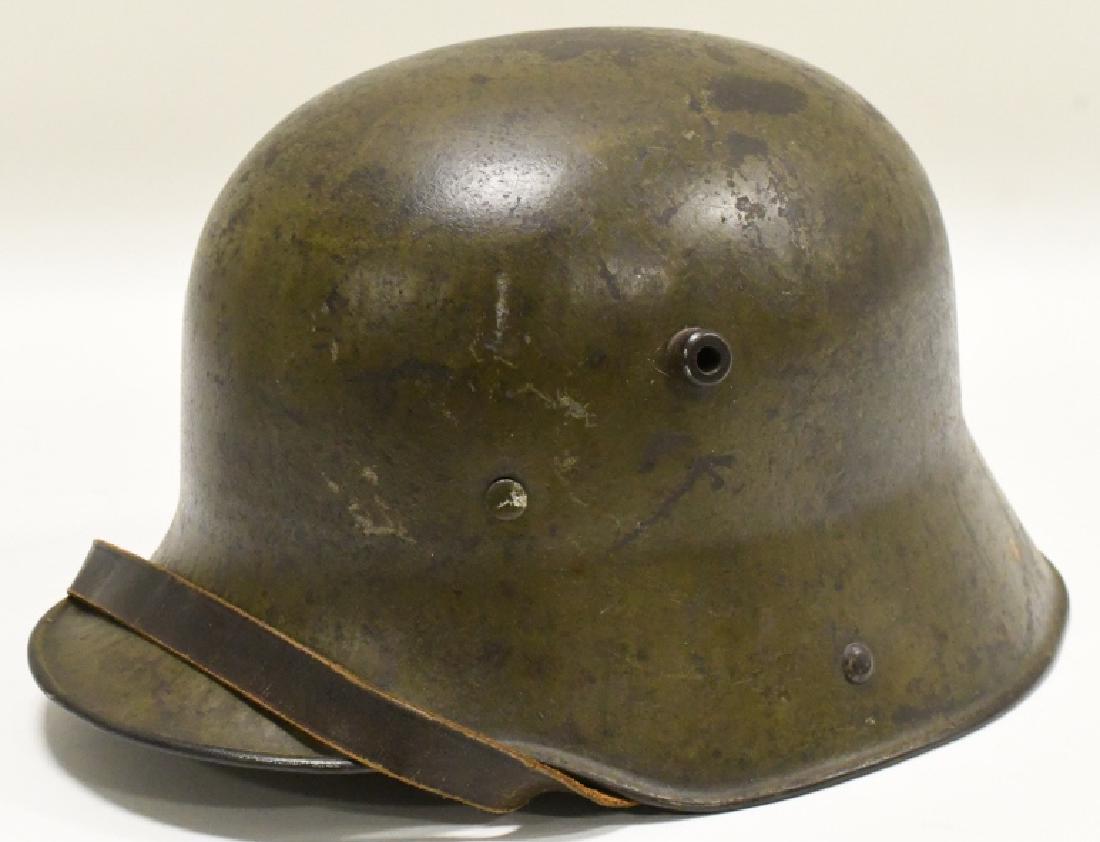 WWI German Helmet w/ Liner (1 of 8)