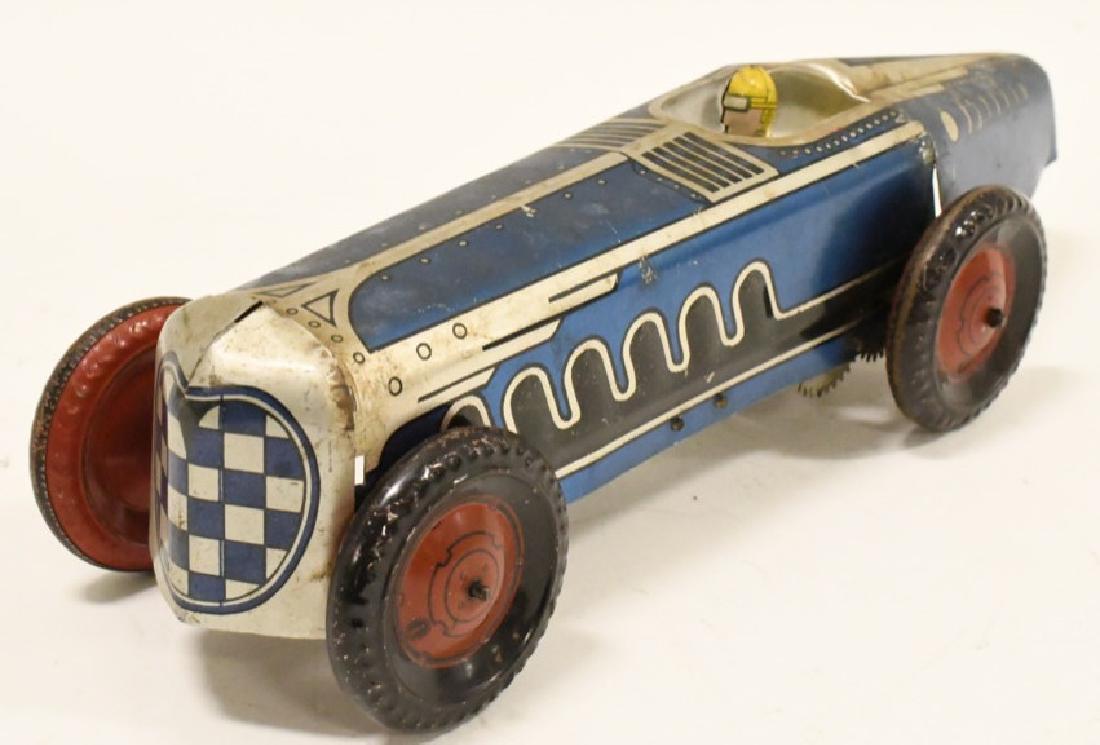 1930s Marx Tin Litho Wind Up  Racer (1 of 4)