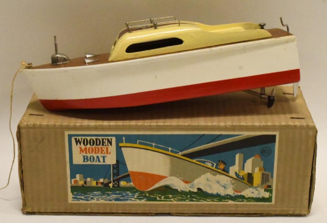 Rico Japan Wooden Model Boat (1 of 10)