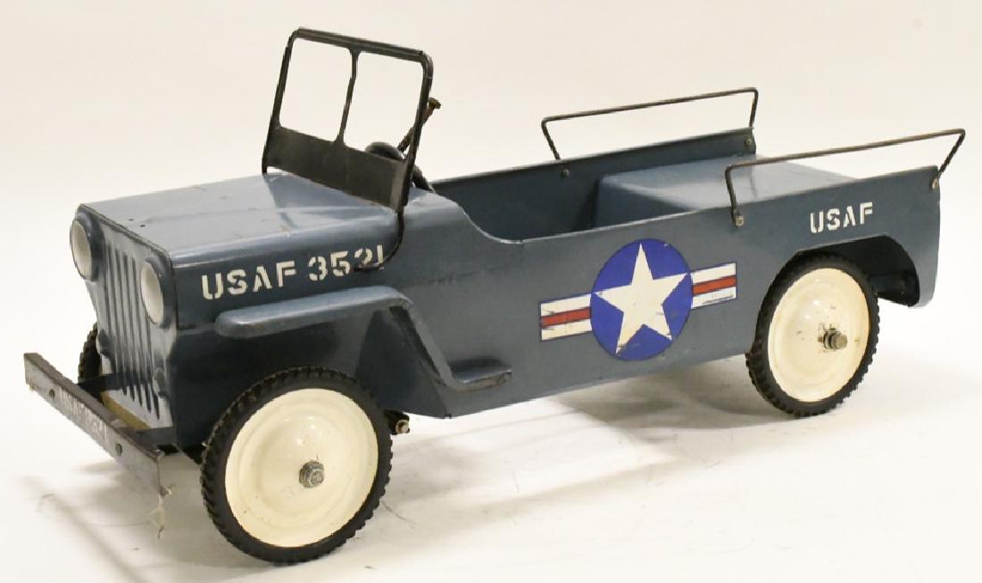 hamilton jeep pedal car