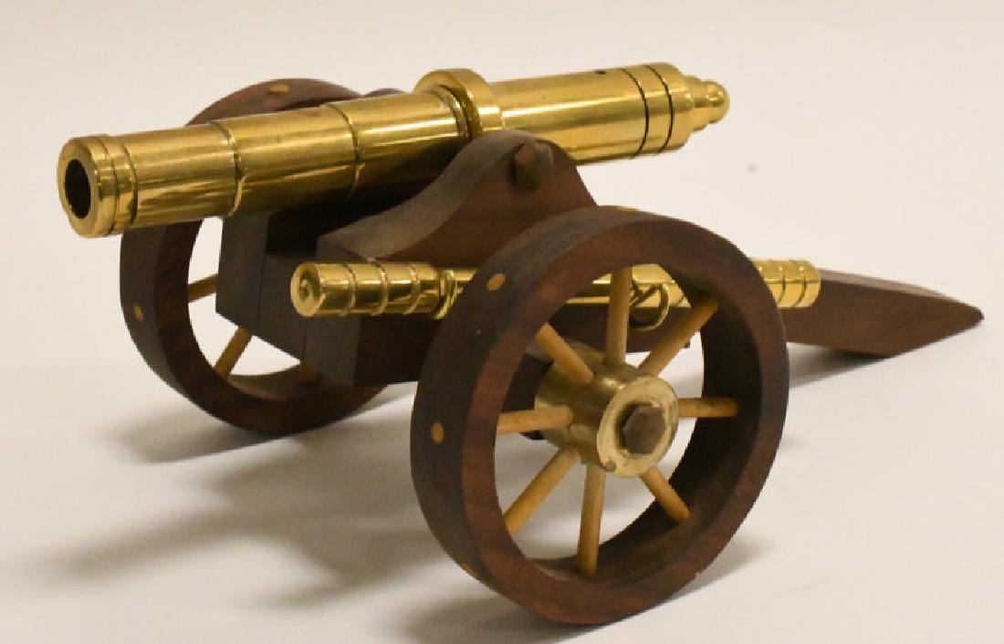 Solid Brass Model Cannon (1 of 4)