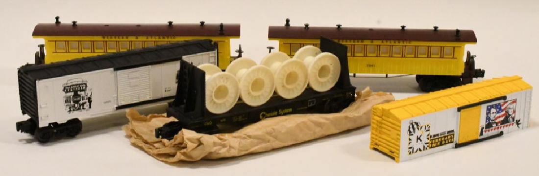 Post War Lionel & K-Line O Gauge Train Car Lot (1 of 9)