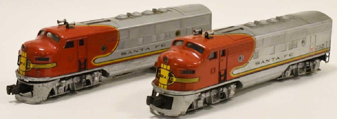 Lionel 2343 F-3 Santa Fe Diesel A-A Units (1 of 5)