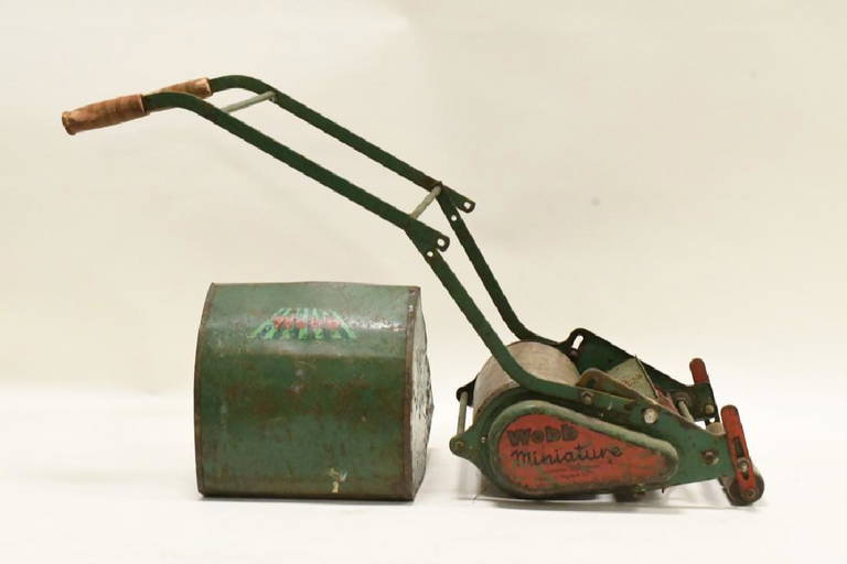 Vintage b Miniature The Childs Lawn Mower