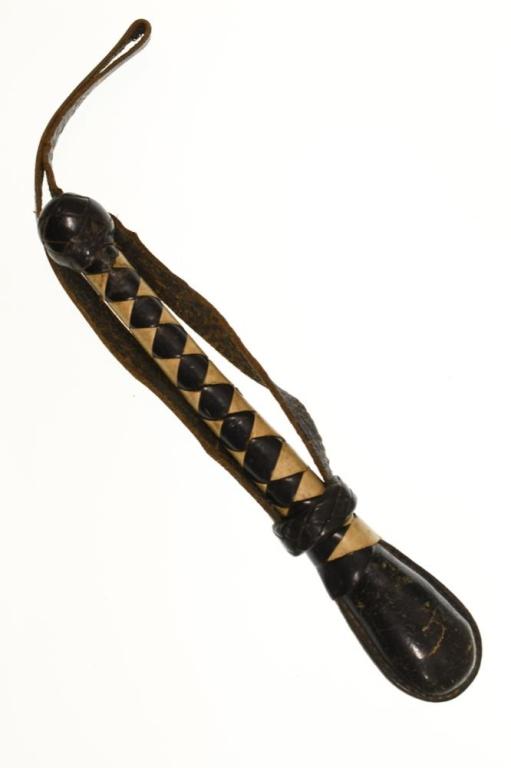 Vintage Braided Leather Police Blackjack (1 of 5)
